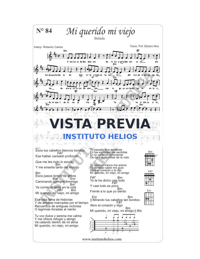 Vista previa de Mi querido viejo